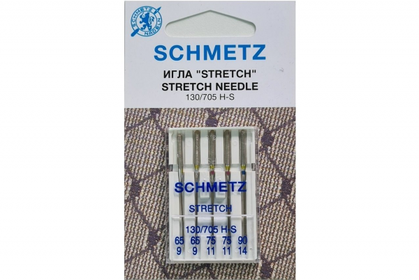 Иглы Schmetz стрейч combi (65x2, 75x2, 90x1), 5 шт в Альметьевске